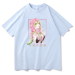 MAOKEI - Kanroji Mitsuri 3D T-Shirt - 1005004500262026-Black-XS