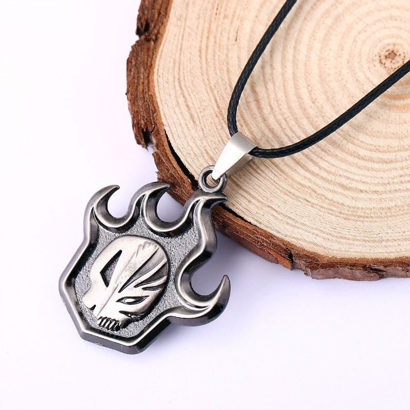 MAOKEI - Kurosaki Ichigo Mask Style 3 Necklace - 32728258989-grey