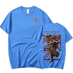 MAOKEI - Levi Pose Style 2 3D Shirt - 1005004632226316-Black-XS