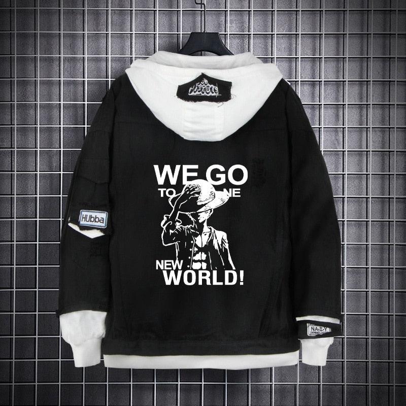 MAOKEI - Monkey D. Luffy Jacket - 1005005017473023-Black 13-S