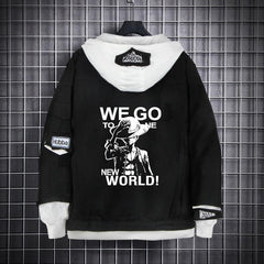 MAOKEI - Monkey D. Luffy Jacket - 1005005017473023-Black 13-S