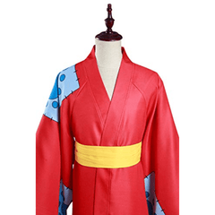 MAOKEI - Monkey D Luffy Wano Kimono Style Cosplay - B08RDJ3D2Y