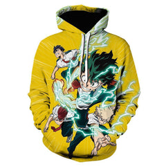 MAOKEI - My Hero Academia Power Race Hoodie - 1005003190820507-CBW-408-XXS