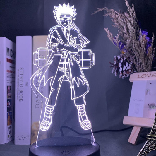 MAOKEI - Naruto Shippûden 3D LED - 1005005027933679-C-16 colors remote
