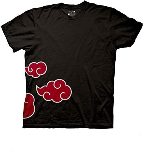 MAOKEI - Naruto Shippuden Akatsuki Mark T-Shirt - B0027NH948