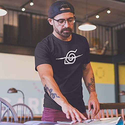 MAOKEI - Naruto Shippuden Anti Konoha Multi Color Shirt - B00UUBQBMK-2