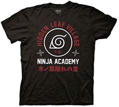 MAOKEI - Naruto Shippuden Ninja Academy Official T-Shirt - B09LBB39XL