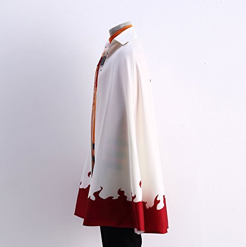MAOKEI - Naruto Uzumaki 7th Hokage Cloak Cosplay Costume - B07FDTKNTD