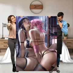 MAOKEI - Ninja Hentai 3D Blanket - 1005004292265465-Poster Blanket 5-100x125cm