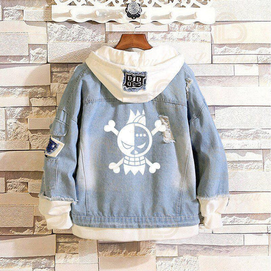MAOKEI - One Piece Franky Denim Jacket - 1005005017400495-Style C-S-1