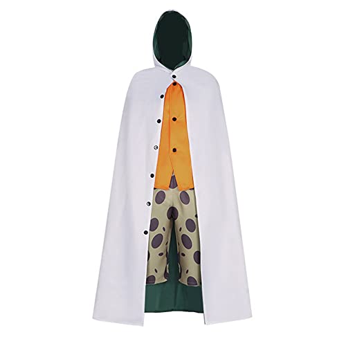 MAOKEI - One Piece Full Rayleigh Cosplay Costume - B0C5WNX6ZJ