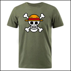 MAOKEI - One Piece Mugiwara Flag Basic T-Shirt - 1005002519291385-black 6-XS