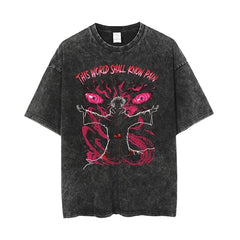 MAOKEI - Pain Best Attack Vintage 3D Shirt - 1005004843538552-black-M