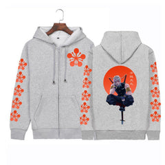 MAOKEI - Uzui Tengen Style Hoodie - 1005003962239864-Black-XS