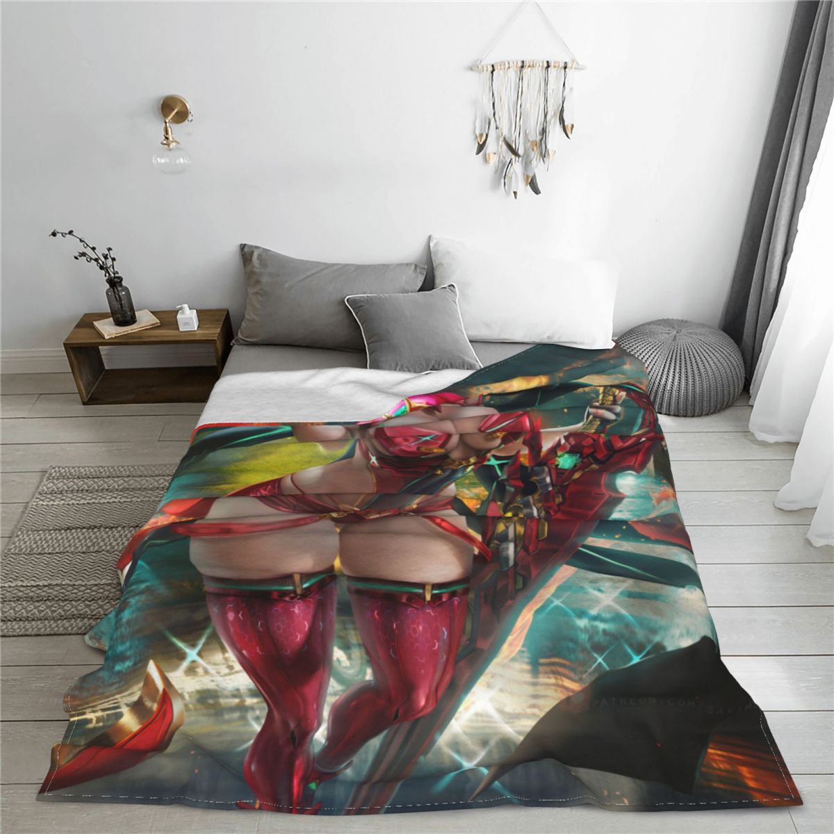 MAOKEI - Xenosaga Blanket Flannel Ecchi Style 2 - 1005003689051339-Poster Blanket 3-100x125cm