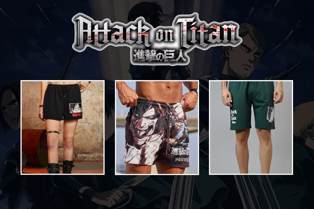 Attack on Titan Shorts: Premium Scout-Worthy Streetwear | MAOKEI - MAOKEI