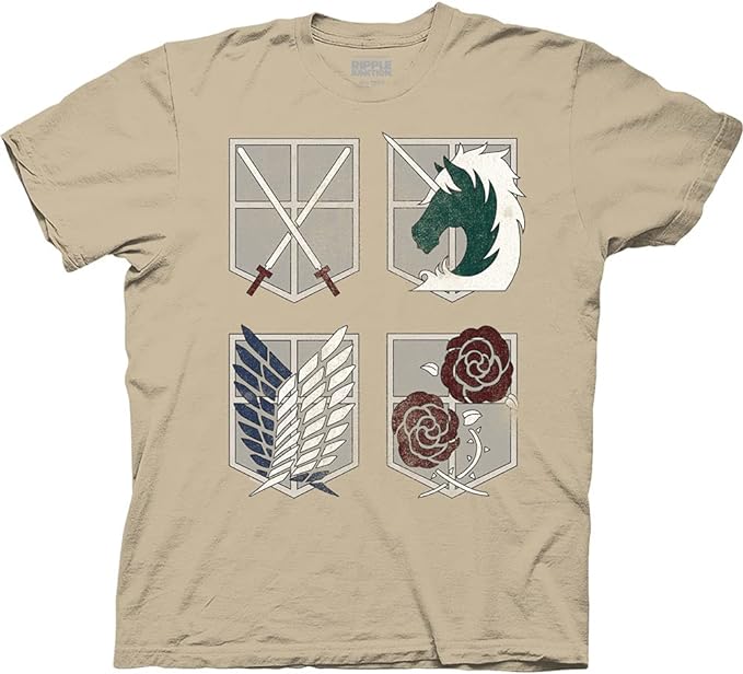 MAOKEI - Attack on Titan All Regiment Epic Official Shirt - B00U0HNYCY-10