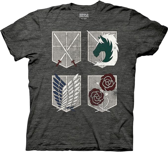 MAOKEI - Attack on Titan All Regiment Epic Official Shirt - B00U0HNYCY-7