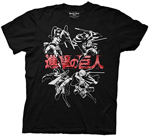 MAOKEI - Attack on Titan Crew T-Shirt -