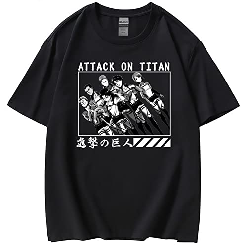 MAOKEI - Attack on Titans Exploration Battalion Youth Team T-Shirt - B09WK6TP97