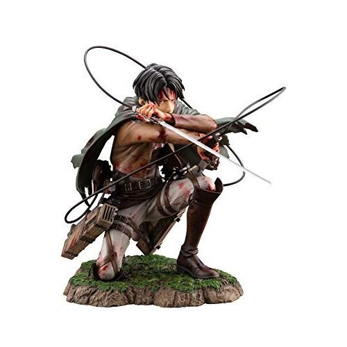 MAOKEI - Attack On Titans Levi Ackerman Fighting Blood Figure -