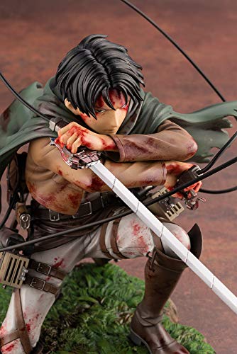 MAOKEI - Attack On Titans Levi Ackerman Fighting Blood Figure -