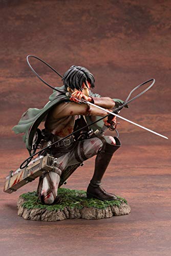 MAOKEI - Attack On Titans Levi Ackerman Fighting Blood Figure -