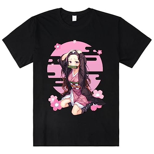 MAOKEI - Demon Slayer Nezuko Kawaï Pose 2 T-Shirt - B0C7BFYCJG