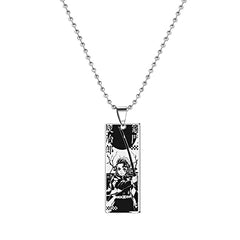 MAOKEI - Demon Slayer Tanjiro Kamado Courage Necklace - B09XM5JXSC