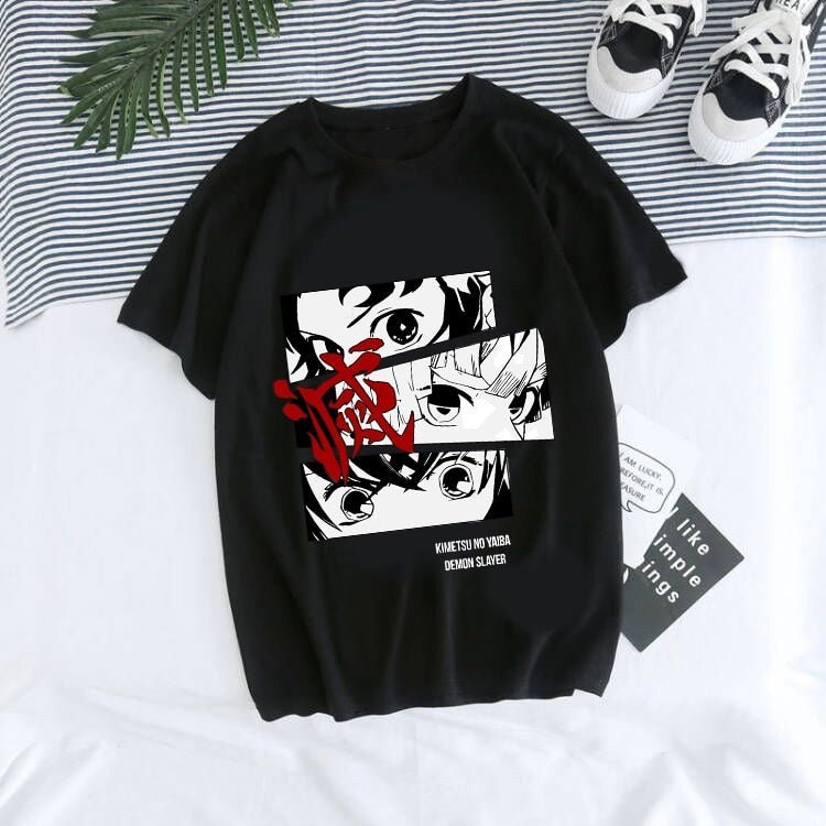 MAOKEI - Demon Slayer Tanjiro Team Eyes Shirt - 1005005077336082-2262-XS