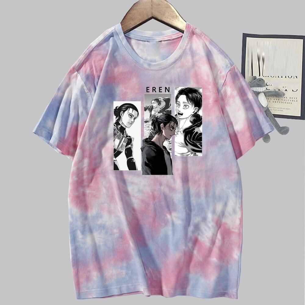 MAOKEI - Eren Fashion 3D T-shirt - 1005003187926679-Purple-XS