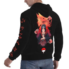 MAOKEI - Itachi Uchiha Road To Redemption Inspired Hoodie - B0CJCCMGXS