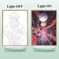 MAOKEI - Jujutsu Kaisen LED Light Painting Lamp - 1005006119269037-7-Large size Wireless