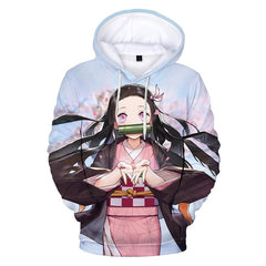 MAOKEI - Kamado Nezuko 3D Spring Hoodie - 1005003457974251-VIP4-XXS