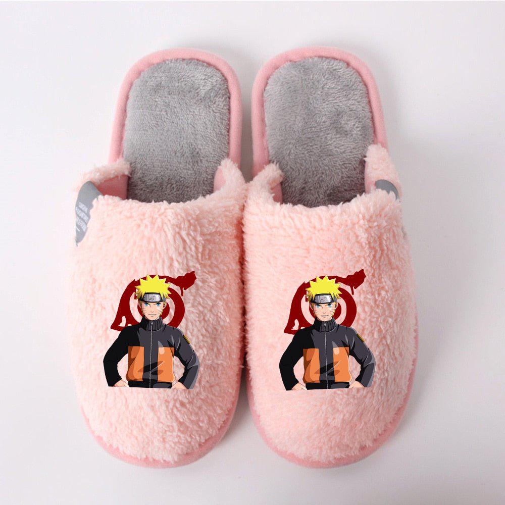 MAOKEI - Naruto Character Warm Slippers - 1005003609370725-Women style 1