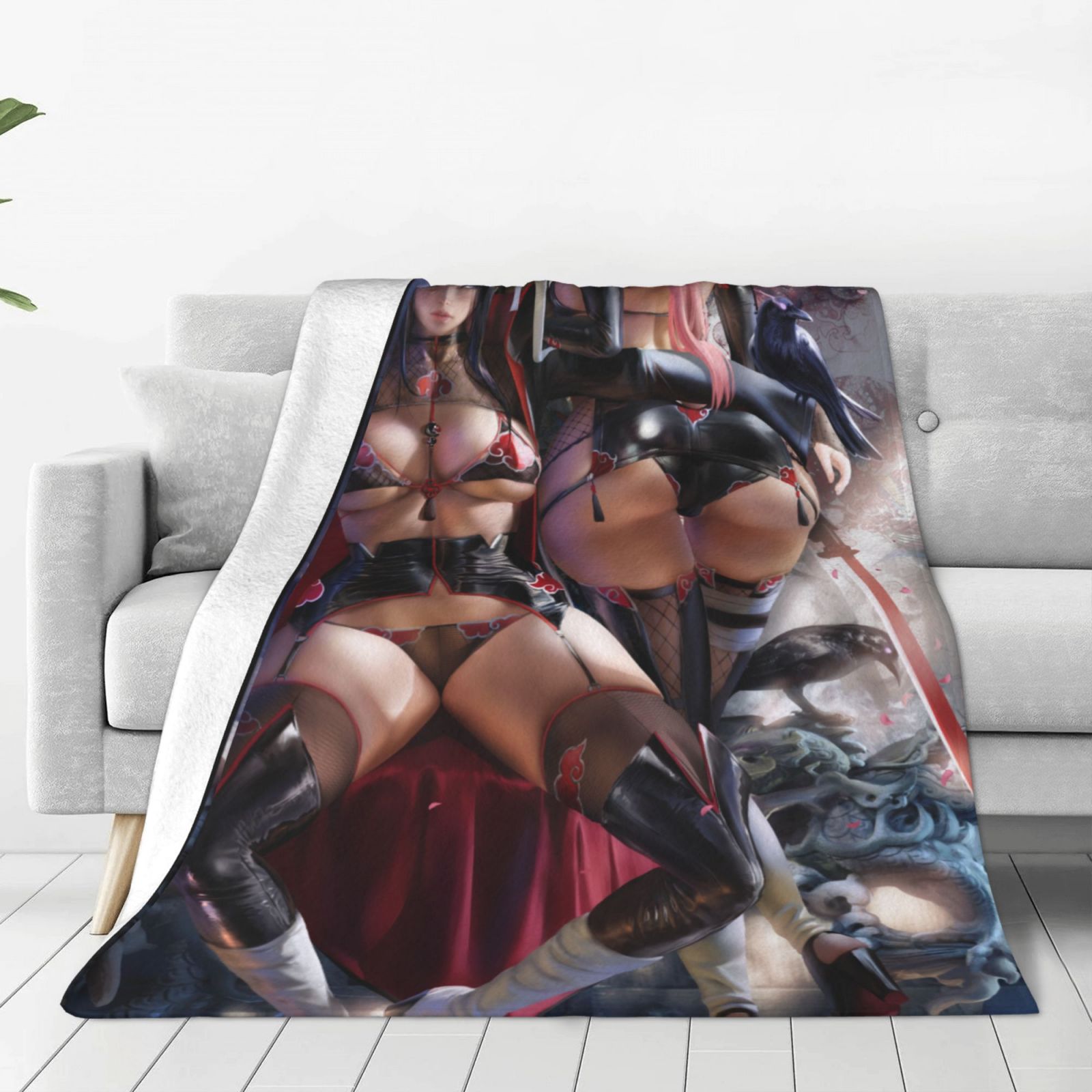 MAOKEI - Naruto Hinata X Sakura Hentai Blanket - 1005004292265465-Poster Blanket 2-100x125cm