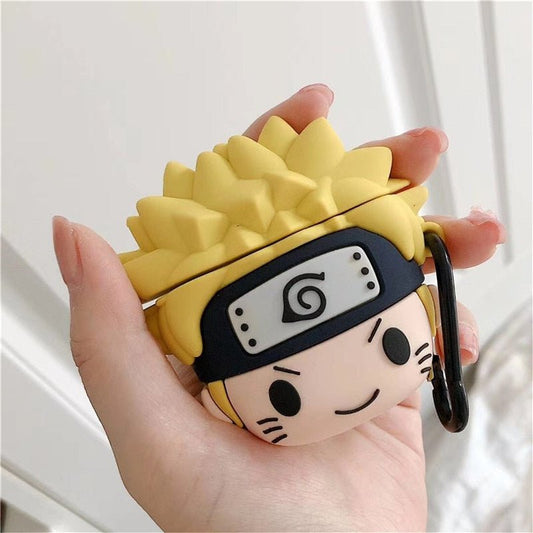 MAOKEI - Naruto Mini Head AirPods Case - 1005004518450772-naruto-AirPods1 2 Universal