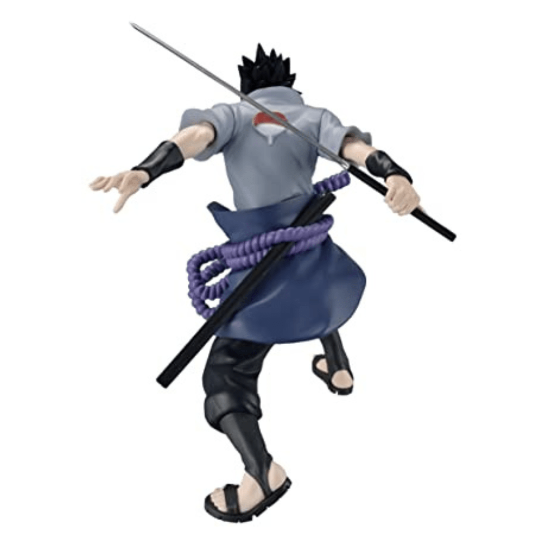 MAOKEI - Naruto Shippuden Uchiha Sasuke Sword Attack Style Figure -