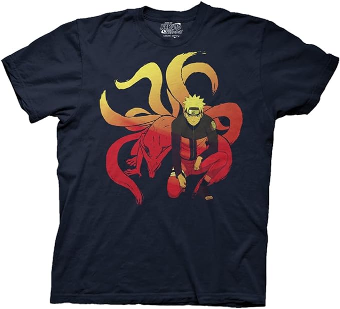 MAOKEI - Naruto x Kurama Fashion T-shirt Style III - B00U0HV820