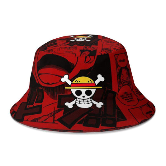 MAOKEI - One Piece Crew Bucket 3D Hat - 1005004356078647-White-One Size