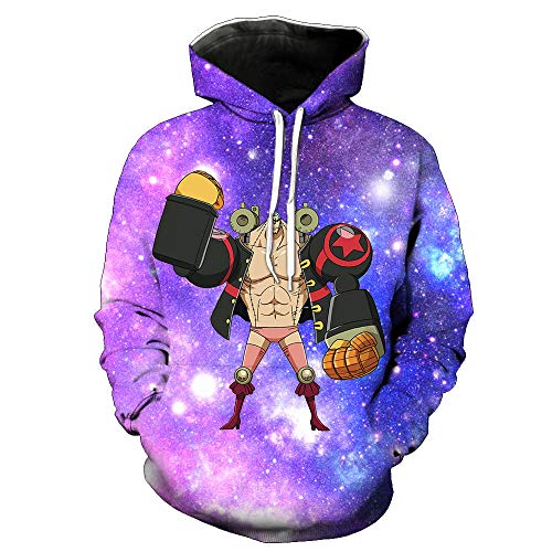 MAOKEI - One Piece Franky Skylight Hoodie Style 1 - B07VP5TVNV