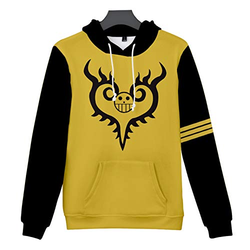 MAOKEI - One Piece Heart Pirate Emblem Epic Hoodie Style 1 - B0CLPJMY2X