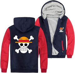 MAOKEI - One Piece Mugiwara Emblem Epic Winter Hoodie Style 5 - B07P2N5KPW-4