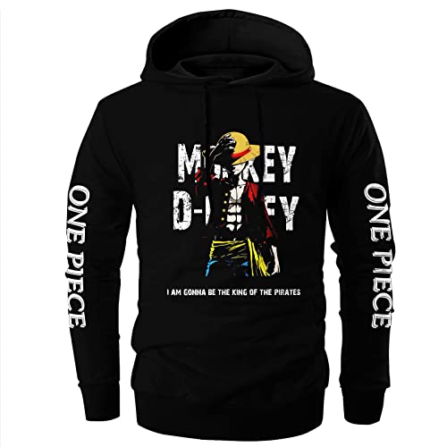 MAOKEI - One Piece Special Emblem Graffiti Art Hoodie Style 2 - B0CHY9MRJV