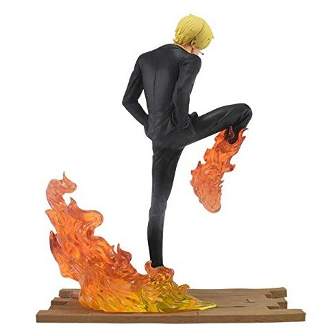 MAOKEI - One Piece Vinsmoke Sanji Diable Jambles Attack Figure - B08FBBZQ13