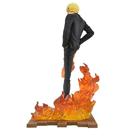 MAOKEI - One Piece Vinsmoke Sanji Diable Jambles Attack Figure - B08FBBZQ13