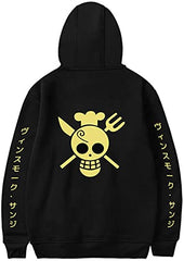 MAOKEI - One Piece Vinsmoke Sanji Special Emblem Hoodie Style 3 - B09MTKXT34
