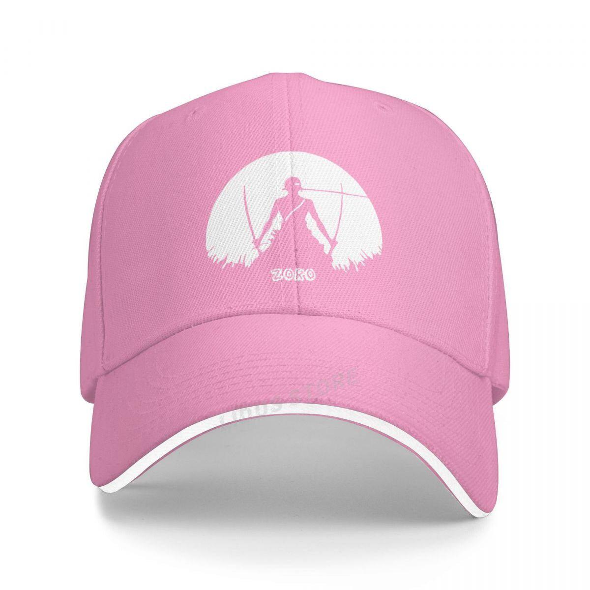 MAOKEI - One Piece Zoro Wano Arc Cap - 1005004618652133-Pink-One Size