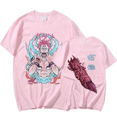 MAOKEI - Ryomen Sukuna Finger Mode T-Shirt - 1005004375910172-Black-XS