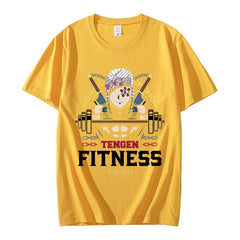 MAOKEI - Tengen Uzui Fitness T-Shirt - 1005004791778128-Black-XS